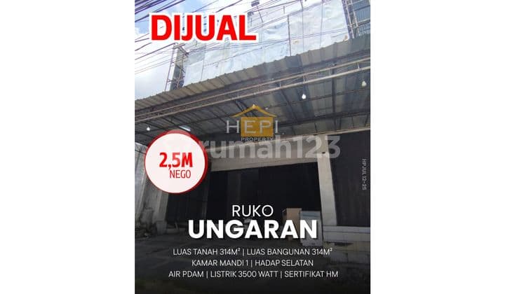 Ruko stretegis siap pakai di Ungaran Semarang