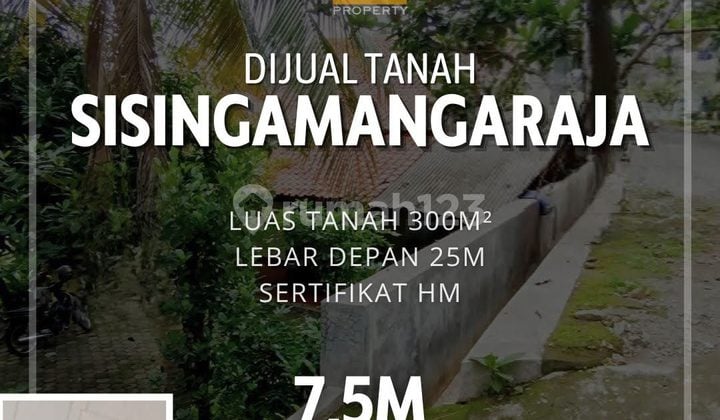 Tanah di pinggir jalan raya Sisingamangaraja Candisari Semarang Tanah di pinggir jalan raya Sisingamangaraja Candisari Semarang