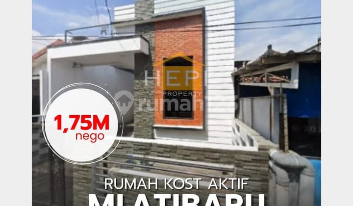 Rumah Kos Aktif di Daerah Mlatibaru Semarang Timur