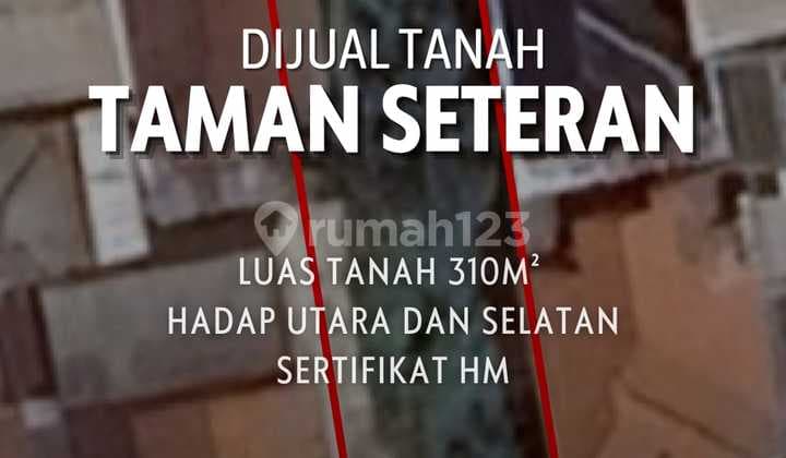 Tanah tengah kota di Taman Seteran Semarang