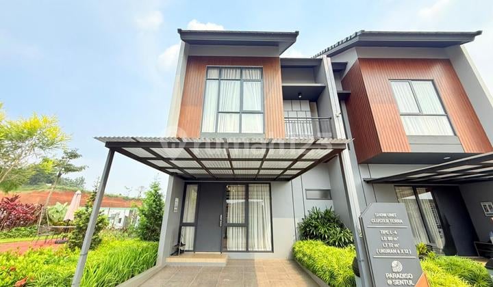 New Modern Tropical House on Jl. Alternatif Sentul Near Toll Road