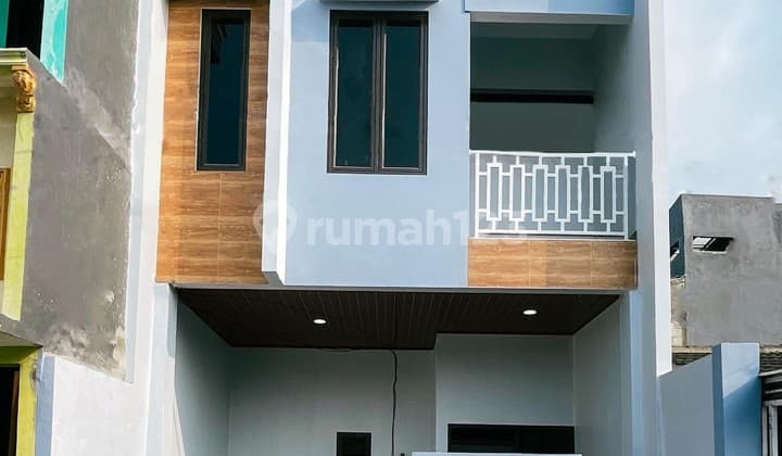 Rumah Scandinavian Full Renovasi bisa KPR Harga Nego di Cluster Cendrawasih Pondok Ungu Permai Bekasi