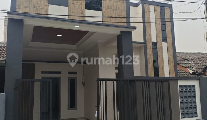 Rumah Full Renovasi Dilengkapi 3Kt bisa KPR Lokasi Bagus di Pondok Ungu Permai Bekasi