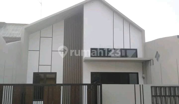 Rumah Scandinavian bisa KPR Harga Nego Bangunan Baru di Pondok Ungu Permai Kota Bekasi