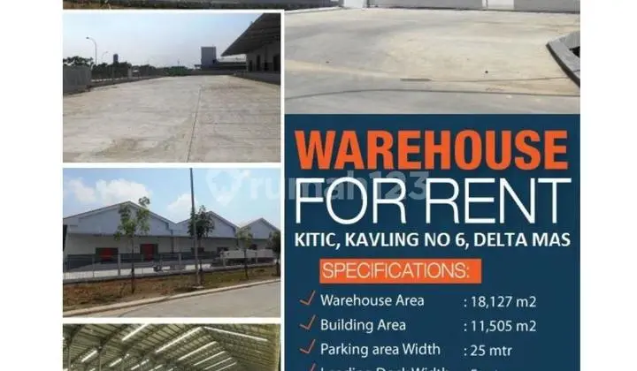 Pabrik Deltamas Siap Pakai, Bebas Banjir, Kawasan Secure