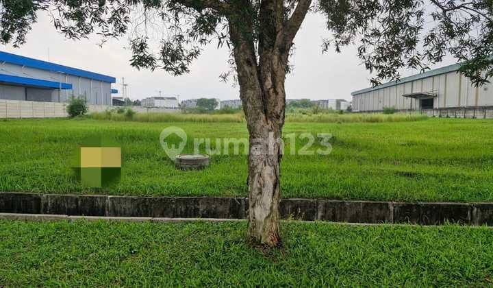 Tanah Di Jababeka, Siap Pakai, Bisa Untuk Pabrik / Gudang