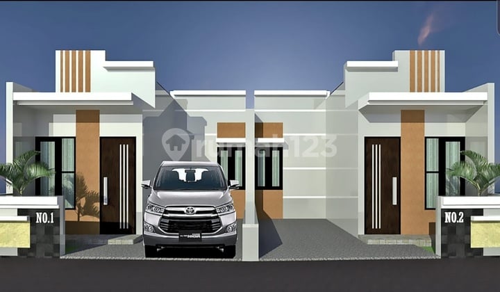 Rumah di Hook Dekat LRT Ciracas Jaktim