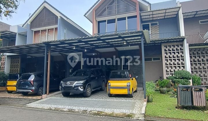 Rumah siap huni di Avani cluster Innika Island BSD City luas tanah 162m2 bangunan besar 238m2 harga 3,7miliar nego