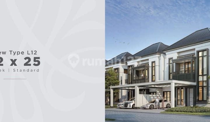 Matera Residence Gading Serpong Tipe 12x25 – Rumah Sultan 2 Lantai, 5 Kamar Tidur, Private Pool Opsional, Fasilitas Lengkap, Lokasi Premium Dekat BSD City. tersedia hadap utara dan selatan