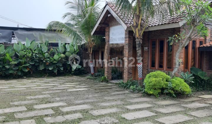 Dijual Ex Rumah Makan Saung Sunda Parung Bogor Luas 1010m²