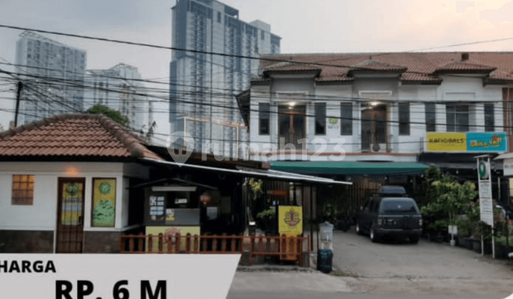 Ruko Siap Pakai Dekat Bintaro Plaza Pinggir Jalan Raya