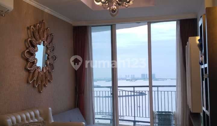 Apartemen Ancol Mansion Uku 120 M2 Furnsihed LT 18 View Laut KT 2+1 Rapi Siap Huni Mewah