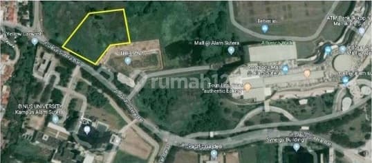 Kavling Komersial Alam Sutera