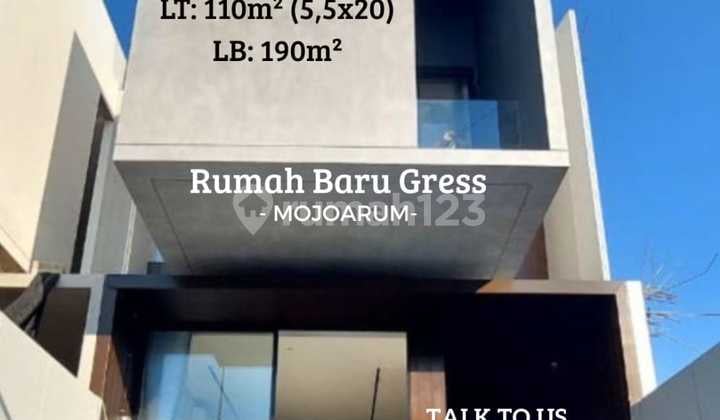 Rumah Baru Gress Modern Minimalis Mojoarum Surabaya Timur