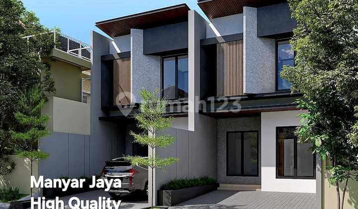 Modern Minimalist New House Manyar East Surabaya