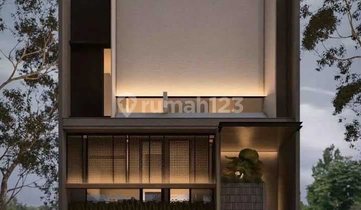 Rumah Baru Modern Row 5 Mobil Manyar Kertoadi Surabaya Timur