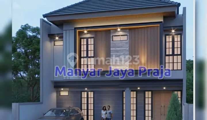 Rumah Baru Gress Modern Minimalis Manyar Jaya Surabaya Timur
