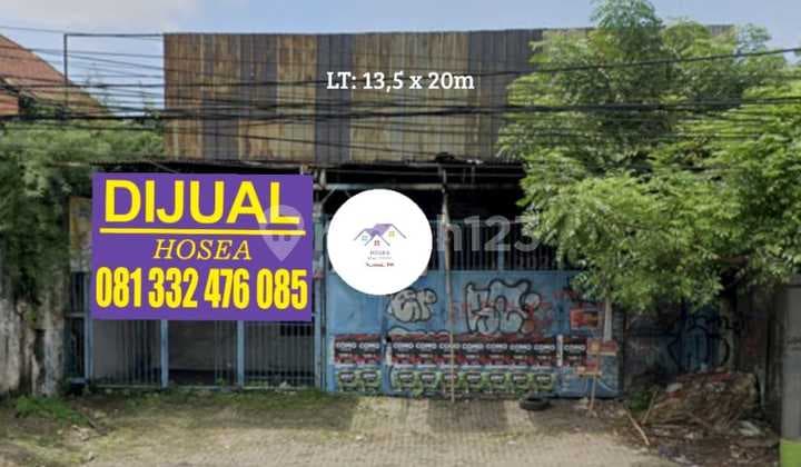 Rumah Usaha Strategis Nol Jalan Raya Taman Sepanjang Sidoarjo