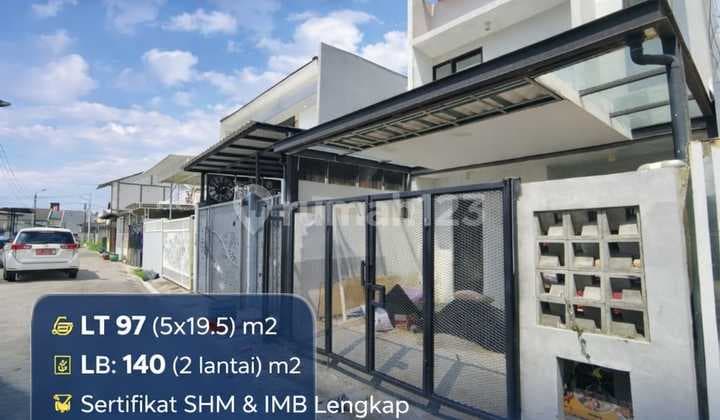 Termurah ! Rumah 2 Lantai di Gununganyar Tambak Under 1 M