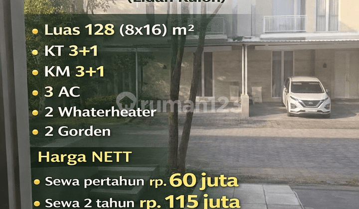 Disewakan Rumah Baru Gress di Greenlake Citraland Daerah Wiyung Menganti