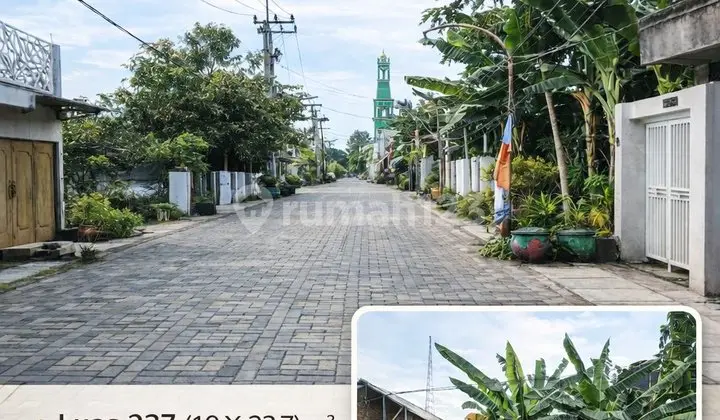 Land Parcel for Sale on Jl. Sambisari Near Pakuwon Mall