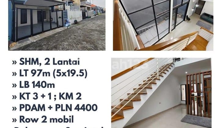 Termurah ! Rumah 2 Lantai di Gununganyar Tambak Under 1 M