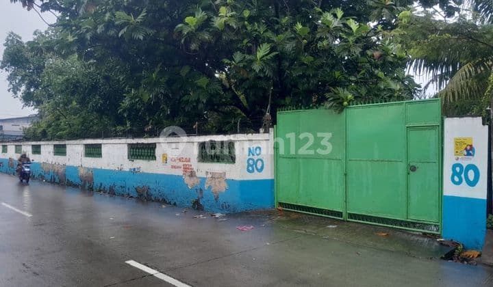 Tanah Komersil Sewan Jl. Iskandar Muda Tangerang Cocok Untuk Gudang Dan Kantor 5.350m