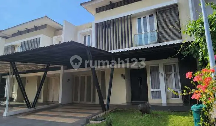 Rumah Elegan Renovasi Total di Cluster San Lorenzo - Lokasi Premium Gading Serpong