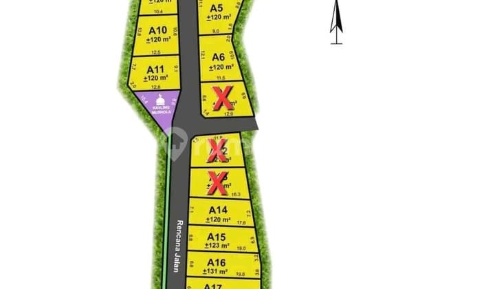Kavling Murah Siap Bangun SHM Ready di Ngrembel Gunungpati