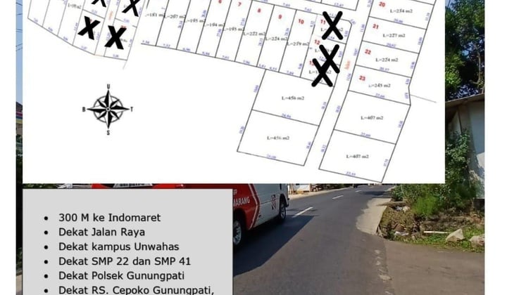 Promo Kavling Murah bisa Dikredit di Cepoko Gunungpati