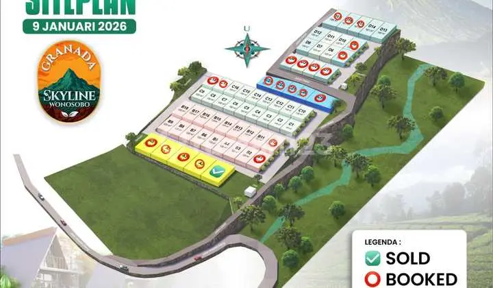 Promo Kavling Murah bisa Dicicil di Wonosobo