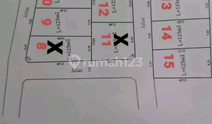 Kavling Termurah Siap Bangun Deket Stie di Gunungpati