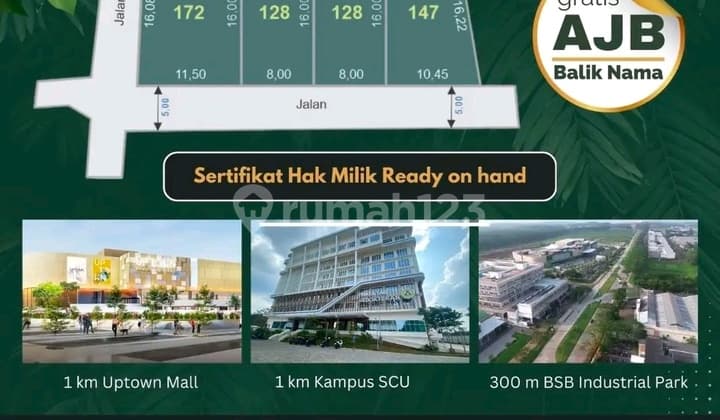 Tanah Kavling Murah SHM Ready Deket Sabhara di Mijen