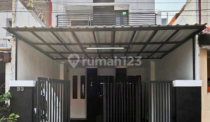 Rumah Bagus Modern + Rooftop Siap Huni Rawamangun Jakarta Timur
