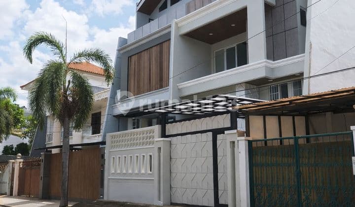 Rumah Baru di Puri Indah Luas 225M, 3 Lantai, Siap Huni, Jalan Lebar