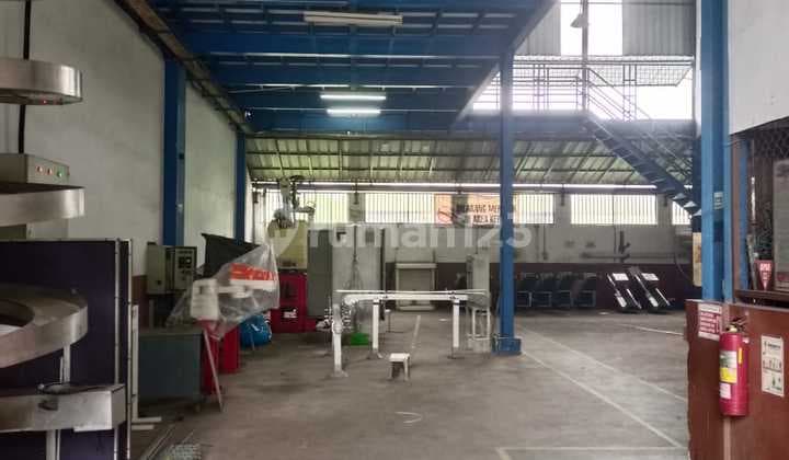 Gudang Taman Tekno BSD Luas 880M, Hoek, Ada Office, Rapi