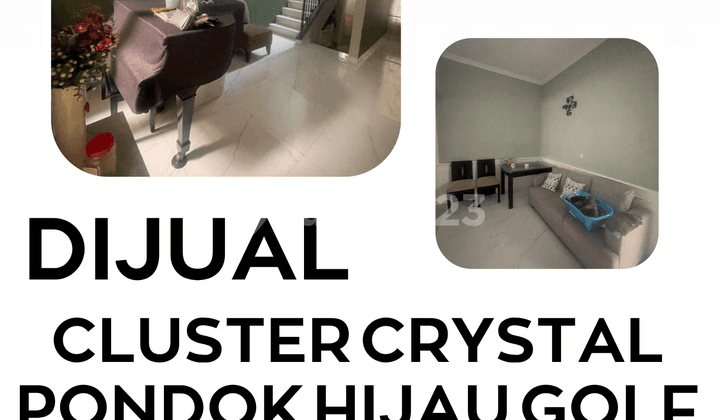 Dijual Rumah Crystalndok Hijau Golf Gading Serpong