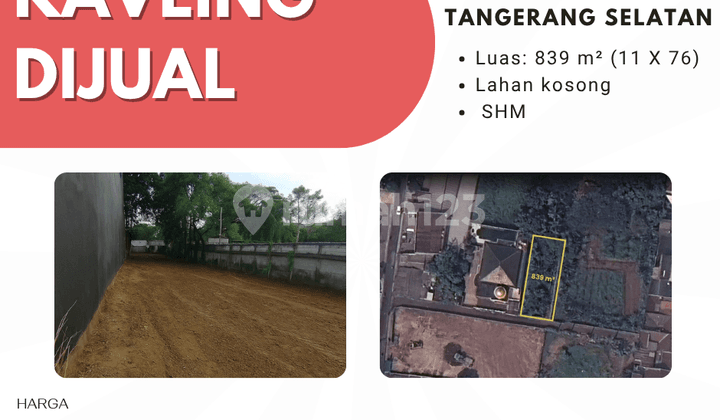 Strategic Land For Sale - Villa Melati Mas
