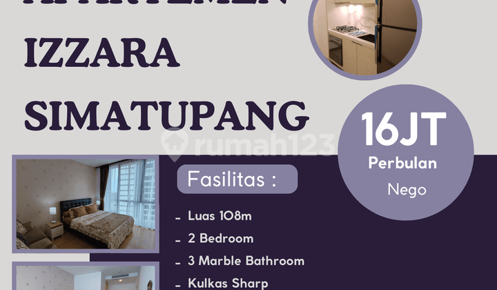 Disewa Apartemen Izzara Simatupang Jakarta Selatan