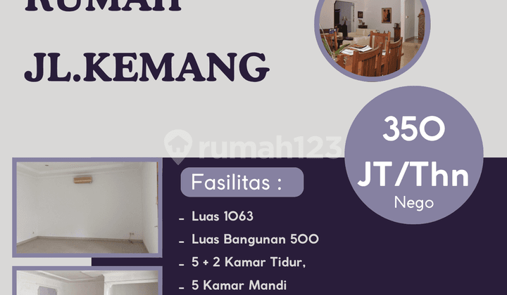 Disewa Rumah - Single Storey House In Kemang, South Jakarta