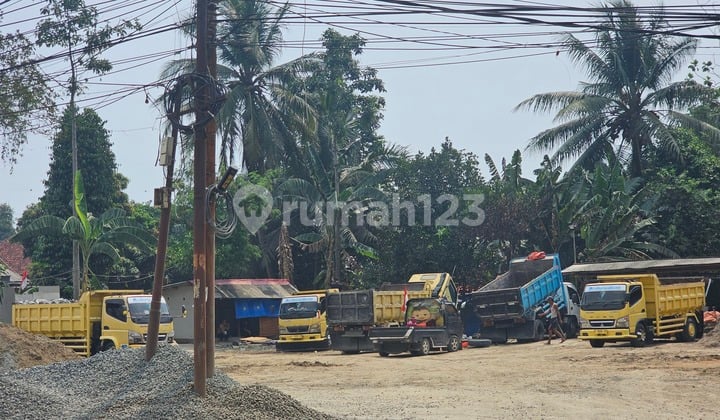 Tanah Kavling Langka Siap Bangun Tepi Jalan Raya Legok .langka .dekat Ke Exit Tol Bsd Barat