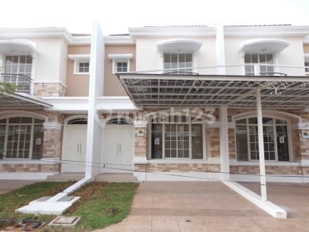 Disewakan Rumah 6X15 dengan AC di Green Lake City Cluster West Europe Hadap Danau