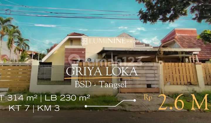 Dijual Rumah Hook untuk Kost²An Dilokasi Paling Strategis di BSD Cityaling