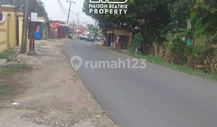 Land by the Road Suitable for Townhouse in Serpong, Bogor