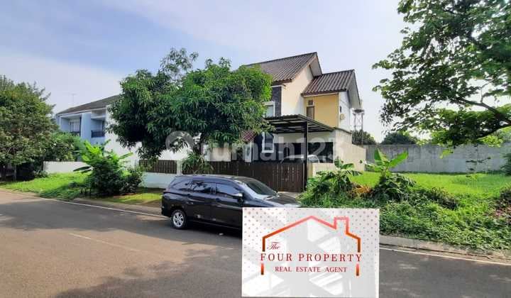 Rumah 2 Lantai Lahan Luas di Dalam Cluster Kota Wisata Cibubur