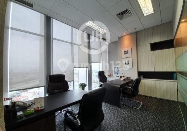 Office Space Fully Furnished di Kirana Two Office Tower, Area Kelapa Gading