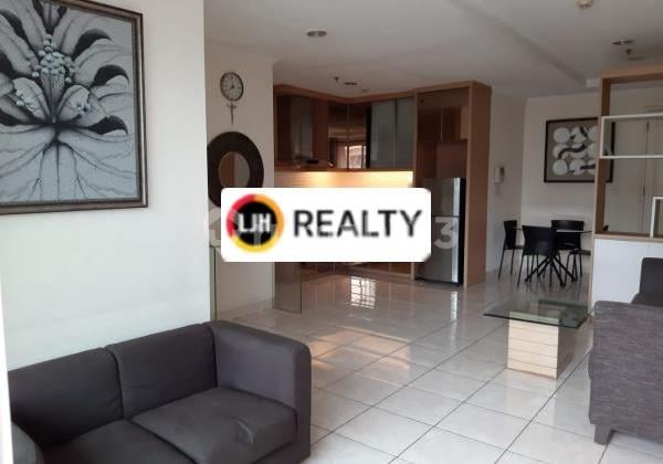 APARTEMEN LUAS 88 m2, FULLY FURNISHED DI FRENCH WALK TOWER LYON GARDEN, KELAPA GADING