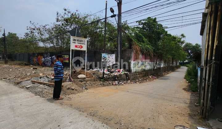 Jual Cepat Tanah 10,771 M2 SHM, Di Pinggir Jalan Raya Legok Tangerang