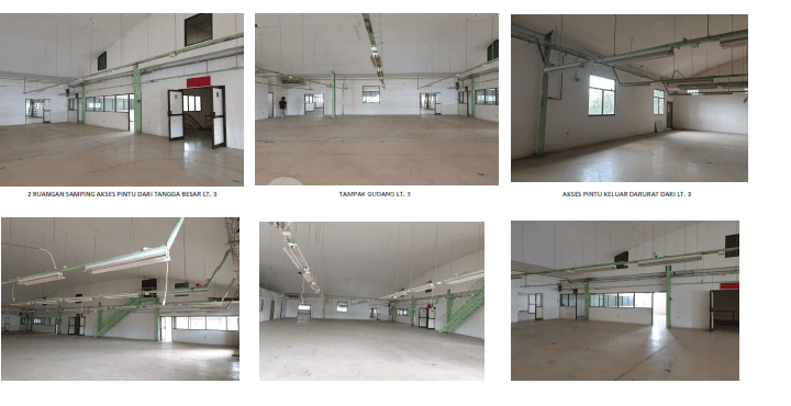 Disewakan Gudang Taman Tekno 3 LT, LT 3750, LB 5000 Di BSD City