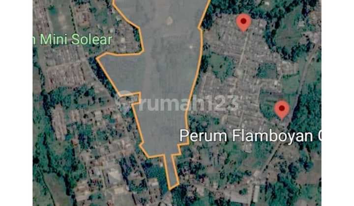 JUAL TANAH 19 HA ZONA PERUMAHAN DI MUNJUL KEC SOLEAR TANGERANG